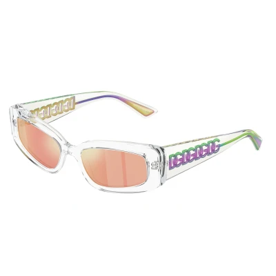 Image of Dolce&amp;Gabbana Unisex Sunglasses, Size: 54, Crystal