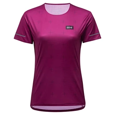 Image of GORE WEAR Women&#039;s Short Sleeve Running Shirt, Contest Daily