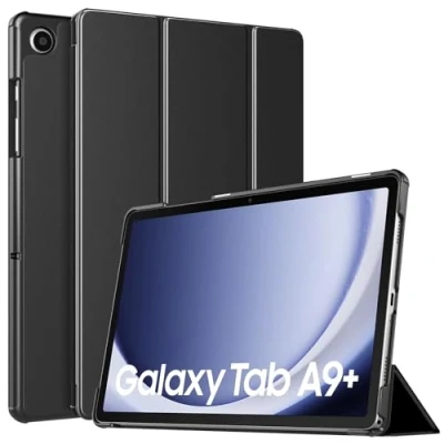 Image of TiMOVO Case for Samsung Galaxy Tab A9+/A9 Plus 11 Inch 2023, Slim Lightweight Stand Hard Back Shell Protective Cover All New A9+ Tablet SM X210/X216/X218, Black