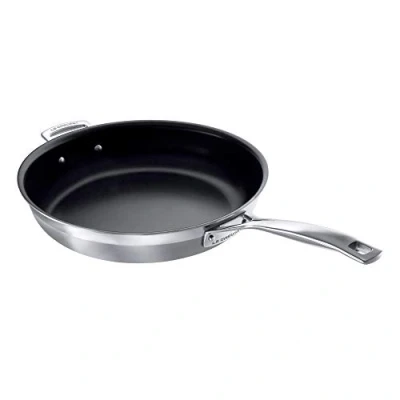 Image of Le Creuset 3 Ply 30cm Non Stick Fry Pan Stainless Steel