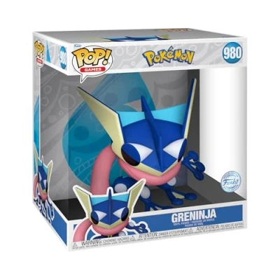 Image of Funko POP! Jumbo: Pokemon Greninja Collectable Vinyl Figure Gift Idea Official Merchandise Toys for Kids &amp; Adults Video Games Fans Model Collectors and Display