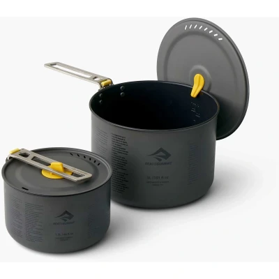 Image of Sea to Summit Frontier UL Two Pot Set [2P] 1.3L and 3L Cooking sets