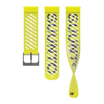 Image of SUUNTO 22 ATH5 SILICONE STRAP LEMON YELLOW S+M