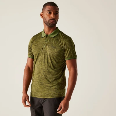Image of Regatta Men&#039;s Quick Drying Remex II Jersey Polo Shirt Nephrite Green, Size: 5XL