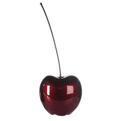 Image of Casablanca Cherry Celebration Ceramic Wine Red Metallic Height 90 cm