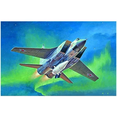Image of Trumpeter TRU01697 1/72 MiG 31 BM with KH 47M2 Plastic Model kit, Various