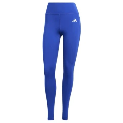 Image of adidas Performance Optime Essentials Stash Pocket FULL Length Leggings, Women&#039;s, Size: XXL, Semi lucid blue