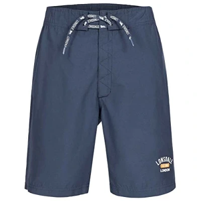 Image of Lonsdale Men&#039;s HODNET Shorts, Dark Navy, Normal