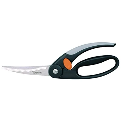 Image of Fiskars Poultry Shears, Total Length: 25 cm, Steel/Synthetic Material, Functional Form, 1003033