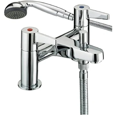 Image of Bristan DUL BSM C Design Utility Lever Bath Shower Mixer Chrome Plated
