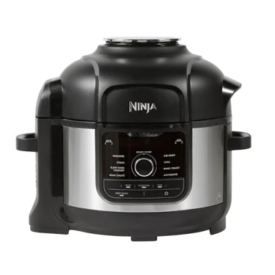 Image of Ninja OP350UK 6L Foodi 9 In 1 Multi Cooker Black/Silver
