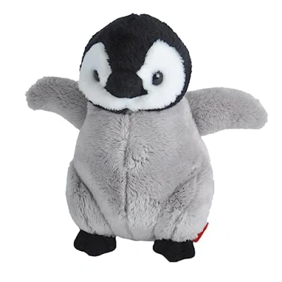 Image of Wild Republic Playful Penguin Plush Soft Toy, Cuddlekins Cuddly Toys, Gifts for Kids 20 cm