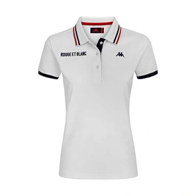 Image of Kappa BLANCHE T shirt Women White/Blue/Red