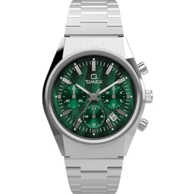 Image of Timex Men&#039;s Chronograph Quartz Watch with Stainless Steel Strap TW2W33600