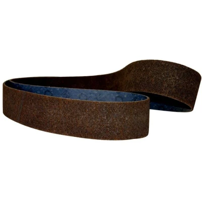 Image of Scotch Brite Surface Conditioning Low Stretch Belt SC BL, 90 mm x 395 mm, A MED, Red