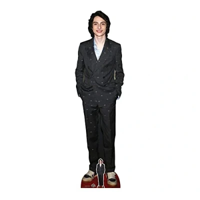 Image of STAR CUTOUTS CS999 Finn Wolfhard Lifesize Cardboard Cutout With Mini Black Suit