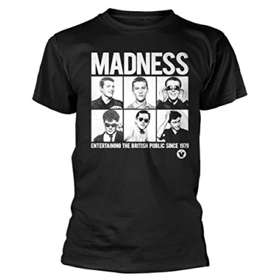 Image of Official Madness Since 1979 Black Cotton T Shirt (Large)