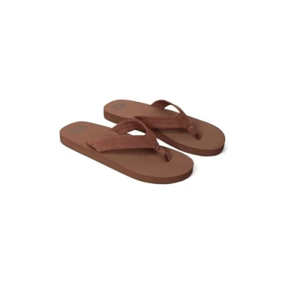 Image of Animal Boardwalk Mens Flip Flops Slip on Sandals with Cushioned Footbed Summer Beach, Walking, Hiking &amp; Outdoors Brown Adult Shoe Size 7