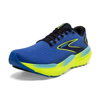 Image of Brooks Men&#039;s Glycerin 21 Running Shoe, Blue/Nightlife/Black, 12.5 UK