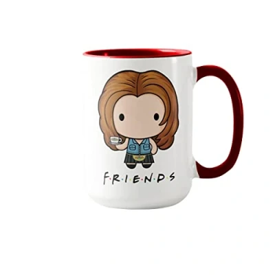 Image of Friends Chibi Rachel Mug (One Size) (Red/White)