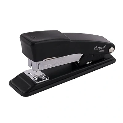 Image of D.RECT 315A Metal Stapler, Office Industrial Table Stapler 30 Sheets, for Office, Desk, Black