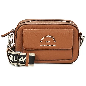 Image of KARL Lagerfeld Across body bag, Women&#039;s, Size: One Size, Brown
