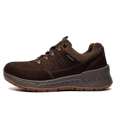 Image of Cotswold Longford WATERPOOF LEATHER MEMORY FOAM Mens Brown Size UK 7