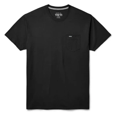 Image of YETI Pocket C&amp;S Short Sleeve T Shirts, Black, XXL