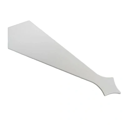 Image of White Plastic Upvc Finial Fascia Joint for Gable Apex