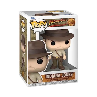 Image of Funko Pop! Movies: ROTLA Indiana Jones Collectable Vinyl Figure Gift Idea Official Merchandise Toys for Kids &amp; Adults Movies Fans Model Collectors and Display