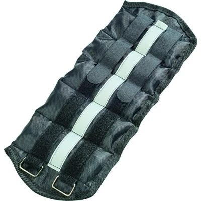 Image of Deuser 123020 Adult Ankle Weight Cuffs, Black, One Size
