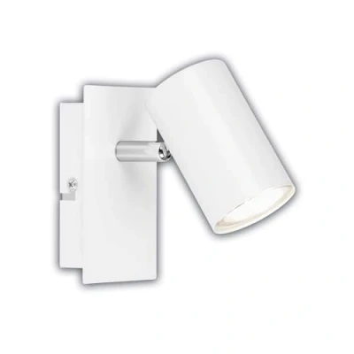 Image of Briloner Wall light Isil A, white, 1 bulb, metal, swivelling
