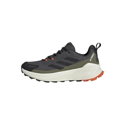Image of adidas Men&#039;s Terrex Trailmaker 2 Gore TEX Hiking Shoes, Carbon/Core Black/Olive Strata, 5.5 UK