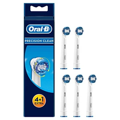 Image of Oral B Precision Clean Brush Heads Pack of 5 (4+1 Extra)