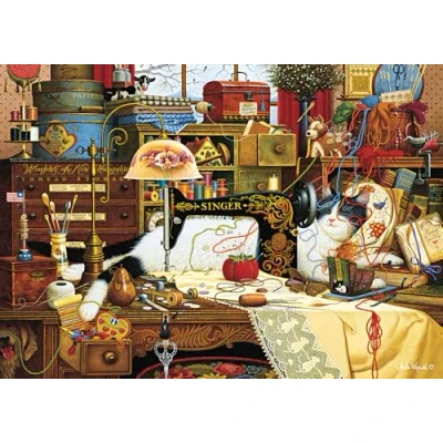 Image of Schmidt, Charles Wysocki: Magic The Messmaker (1000 Pieces), Jigsaw Puzzle, Ages 12+