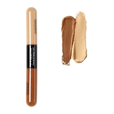 Image of AQUAPURITY PHOERA® Sculpt &amp; Highlight Concealer Contour Foundation Oil Control Face Dual Shadow Repair MakeUp (102 ALMOND, ONE SIZE)