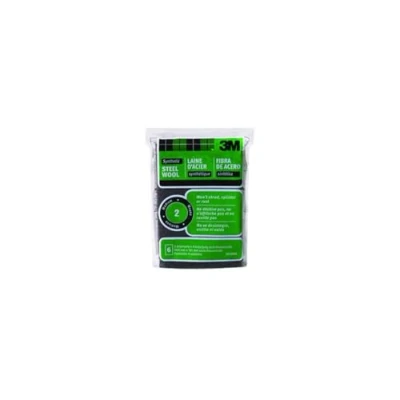 Image of 3M 50.8 x 101mm Synthetic Medium Steel Wool (Pack of 1)