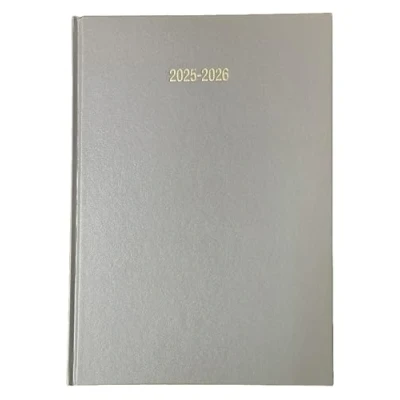 Image of 2025 2026 Academic Diary A4 Day to a Page DAP Appointment Mid Year Planner LIGHT GREY