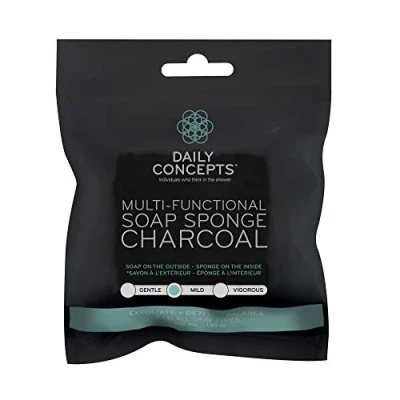 Image of Daily Concepts Multifunctional Soap Sponge to Exfoliate, Cleanse and Detoxify The Skin, Safe for All Skin Types 52g
