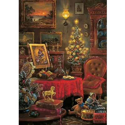 Image of Paper Themes 10 pack of Luxury Large Christmas Cards with Envelopes (Christmas Scene)