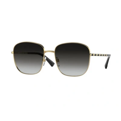 Image of Sunglasses Valentino Va2046 col. 30028g Woman Square Gold