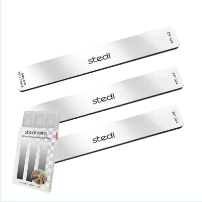 Image of stedi Hobby Model Polishing Tools 3 PCS, Ultimate Precision Glass Files, 320 400 Grit, 600Grit, 10000 Grit