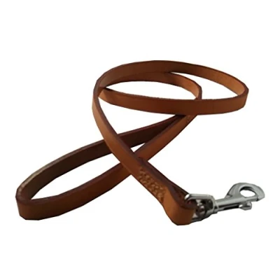 Image of Ancol Heritage Leather Lead Tan 1m X12mm Sz 1 3