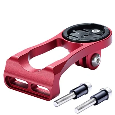 Image of Dymoece Out Front Bike Computer Combo Mount for Garmin Edge Gopro (200 500 510 520 800 810 820 1000 1030 Touring)
