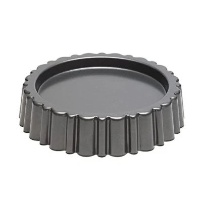 Image of Chicago Metallic Professional Non Stick Mary Ann Cake Pan / Sponge Flan Tin, 27 cm (10.5&quot;)