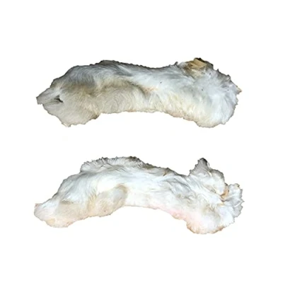 Image of Pawstrading Furry Rabbit Feet Dog Chew 1kg Natural 100% Air Dried with Bone