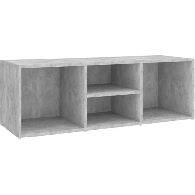 Image of vidaXL Shoe Storage Bench Concrete Grey 105x35x35 cm Engineered Wood