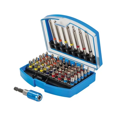 Image of Silverline Colour Coded Bit Set 56pce