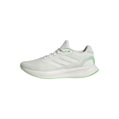 Image of adidas Women&#039;s Runfalcon 5 Running Shoes, White/Off White/Lime Burst, 8 UK