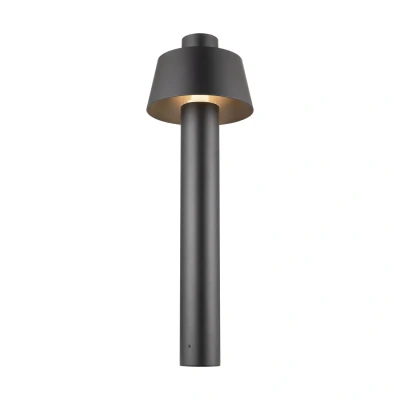 Image of SLV Photoni 75 path lamp, black, aluminium, height cm